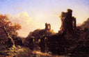 An Italian Autumn by Thomas Cole — hand-painted botanical oil painting reproduction on canvas