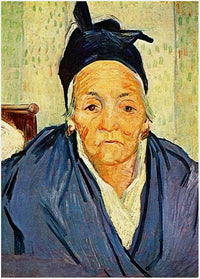 An Old Woman of Arles by Vincent van Gogh — hand-painted portrait oil painting reproduction on canvas