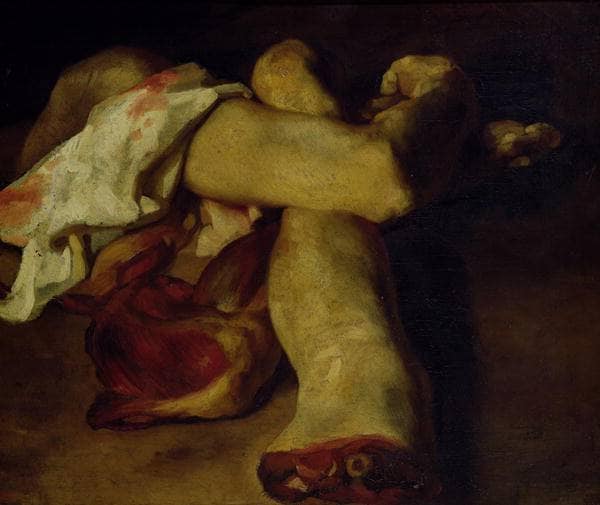 Anatomical Pieces by Théodore Géricault — hand-painted still oil painting reproduction on canvas