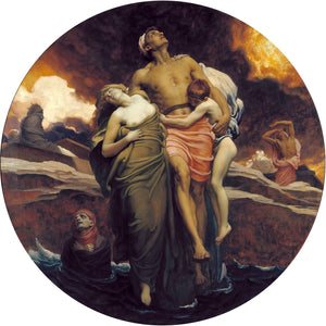 And the sea gave up - Frederic Leighton