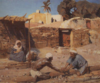 And there was by Vasily Polenov — hand-painted cultural oil painting reproduction on canvas