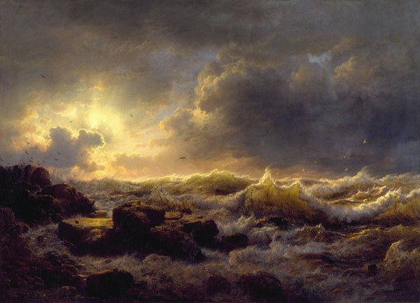It clears up, coast of Sicily