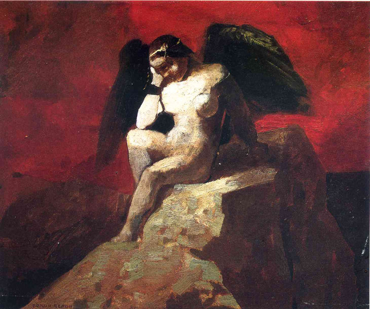 Angel in Chains - Odilon Redon