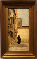 Grandma (after Mass) by Angelo Dall'Oca Bianca — hand-painted architectural oil painting reproduction on canvas