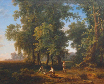 Animated landscape by Gabriele Smargiassi — oil painting reproduction