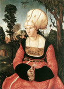 Anna Cuspinian by Lucas Cranach the Elder — male oil painting wall art, Northern Renaissance