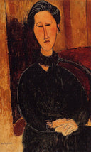 Anna (Hanka) Zabrowska by Amedeo Modigliani — male oil painting wall art, Expressionism