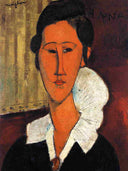 Anna (Hanka) Zborowska by Amedeo Modigliani — male oil painting wall art, Expressionism