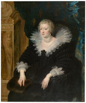 Anne of Austria, Queen of France - Peter Paul Rubens