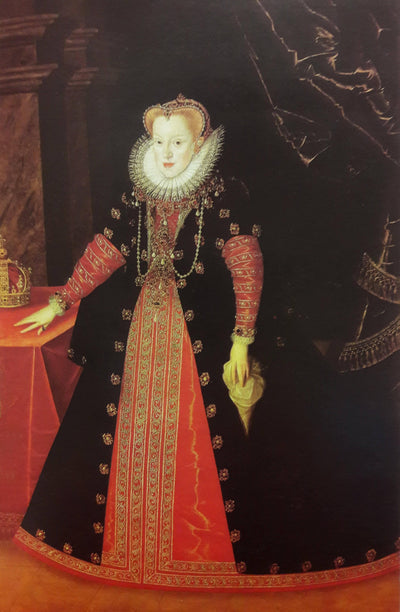 Anne of Austria, Queen of Poland in bedroom