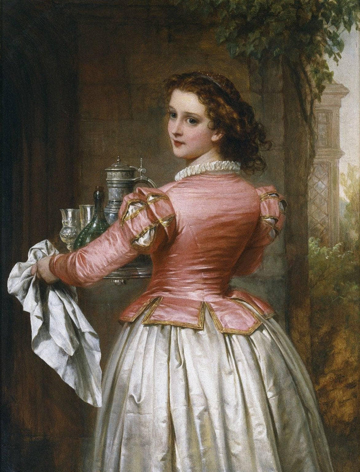 Anne Page by Thomas Francis Dicksee — hand-painted portrait oil painting reproduction on canvas