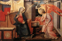 Annunciation by Filippo Lippi — religion oil painting wall art, Early Renaissance