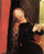Annunciation (detail) in study
