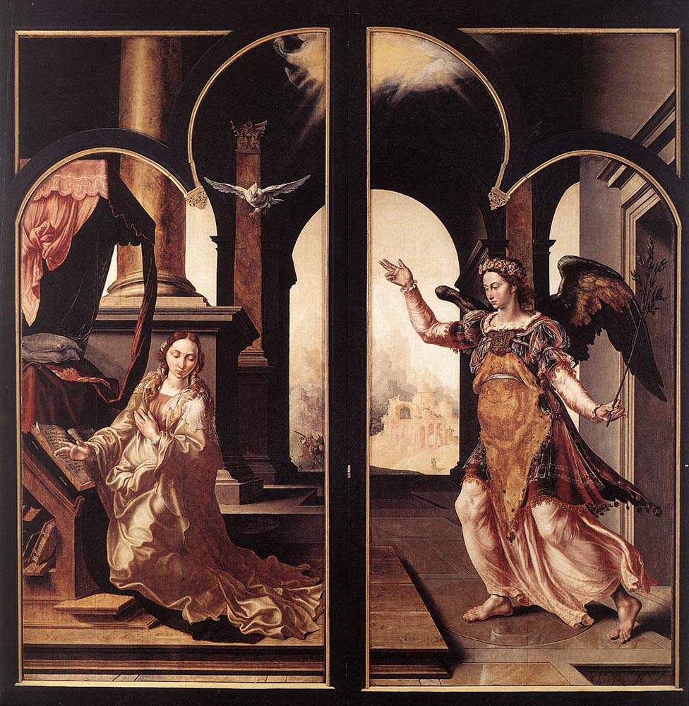 Annunciation - Maerten van Heemskerck