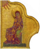 Annunciation. Virgin Mary. by Nicholas Roerich — religion oil painting wall art, Byzantine