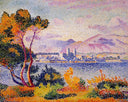 Antibes, Afternoon by Henri-Edmond Cross — urban oil painting wall art, Pointillism