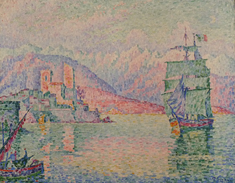 Antibes, Evening - Paul Signac