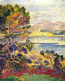 Antibes, Morning by Henri-Edmond Cross — hand-painted architectural oil painting reproduction on canvas