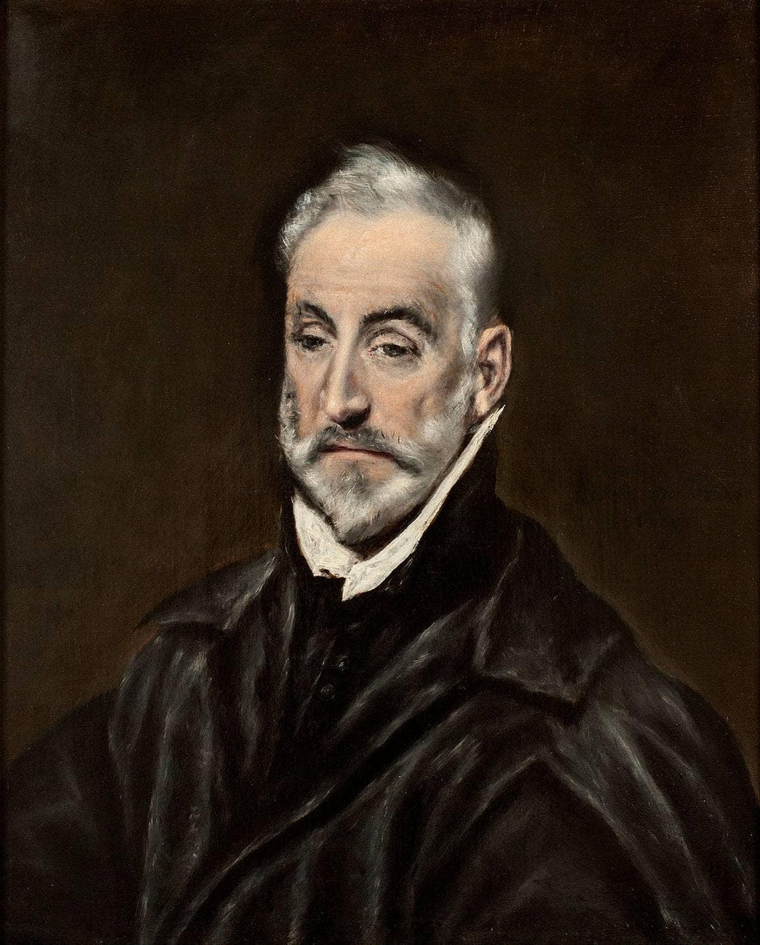 Antonio de Covarrubias by El Greco — hand-painted portrait oil painting reproduction on canvas