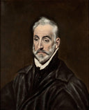 Antonio de Covarrubias by El Greco — hand-painted portrait oil painting reproduction on canvas