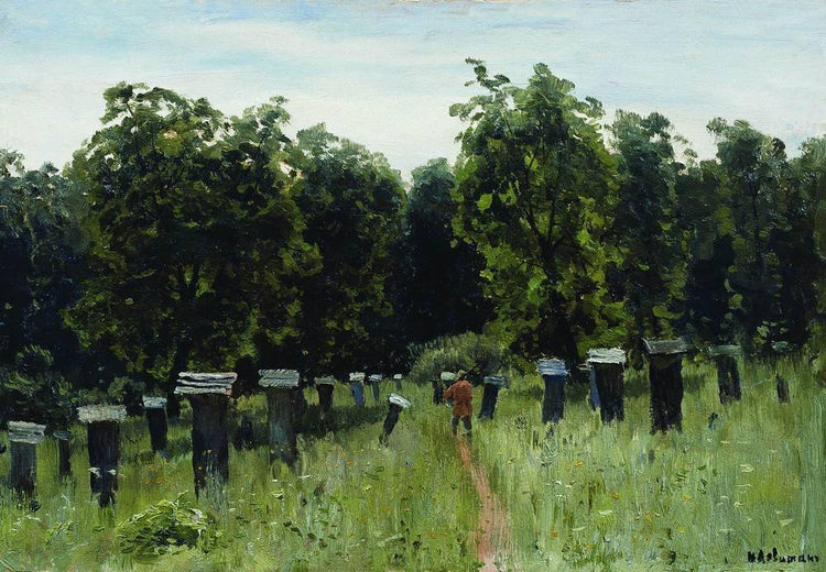 Apiary - Isaac Levitan