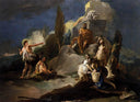 Apollo and Marsyas by Giovanni Battista Tiepolo — hand-painted cultural oil painting reproduction on canvas