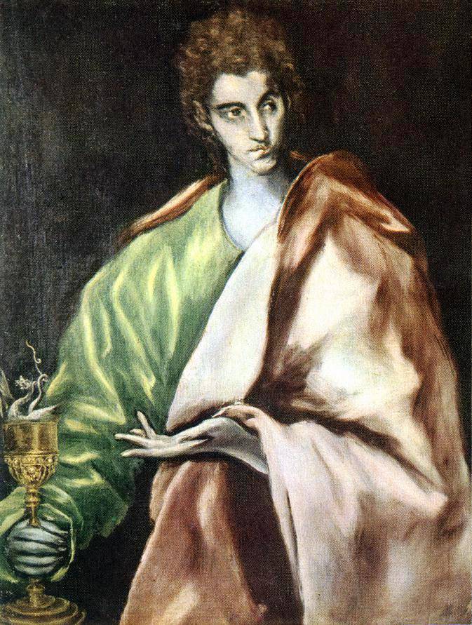 Apostle St. John the Evangelist - El Greco