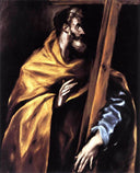 Apostle St. Philip by El Greco — hand-painted portrait oil painting reproduction on canvas