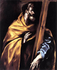 Apostle St. Philip by El Greco — hand-painted portrait oil painting reproduction on canvas