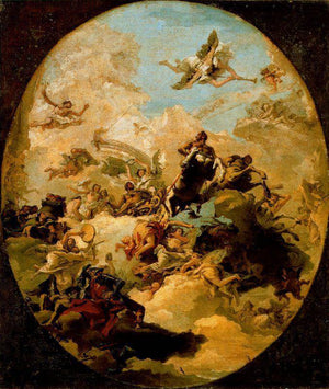 Apotheosis of Hercules - Giovanni Domenico Tiepolo