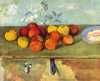 Apples and Biscuits by Paul Cezanne — hand-painted photography oil painting reproduction on canvas
