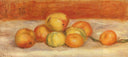 Apples and Manderines by Pierre-Auguste Renoir, fruit oil painting wall art, Impressionism