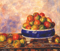 Apples in a dish