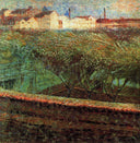 April Evening by Umberto Boccioni — rural oil painting wall art, Divisionism