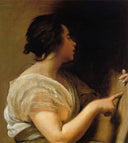 Arachne (A Sybil) by Diego Velazquez — male oil painting wall art, Baroque