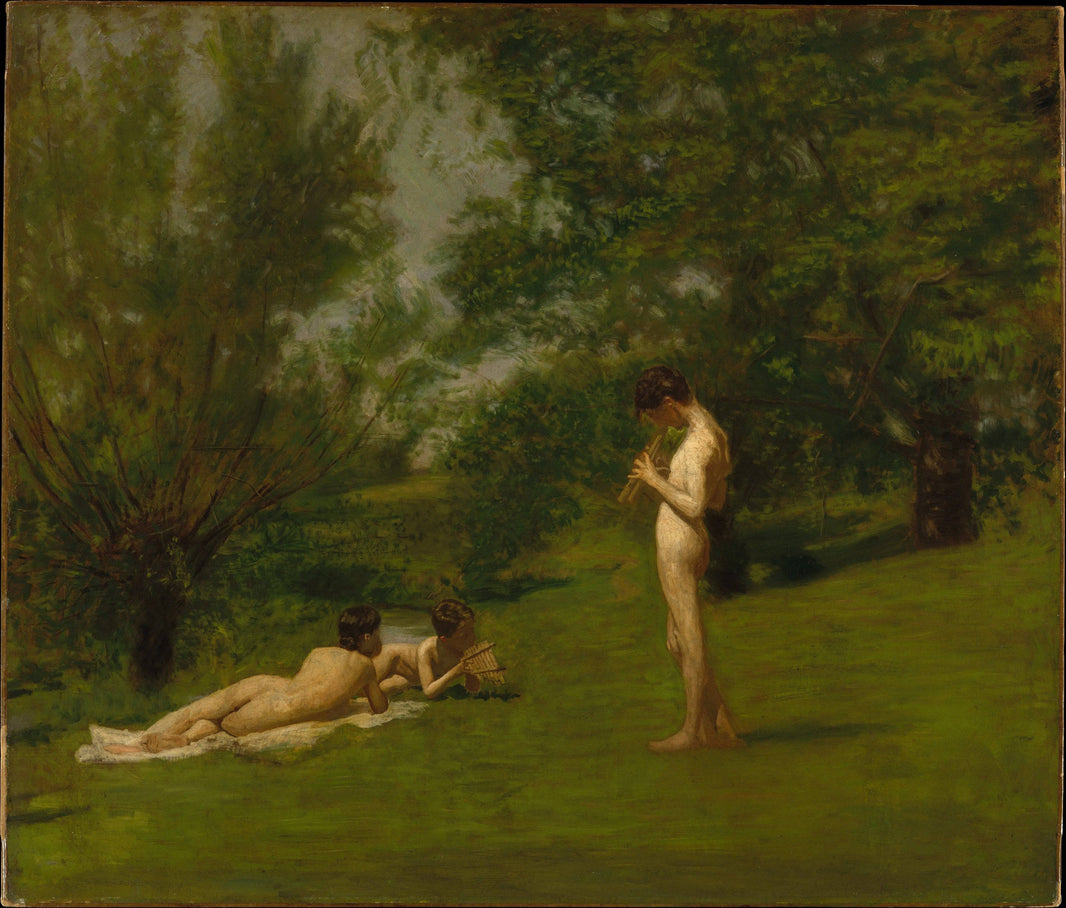 Arcadia by Thomas Eakins — hand-painted cultural oil painting reproduction on canvas