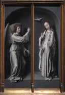 Archangel Gabriel and Virgin Annunciate by Gerard David — hand-painted cultural oil painting reproduction on canvas