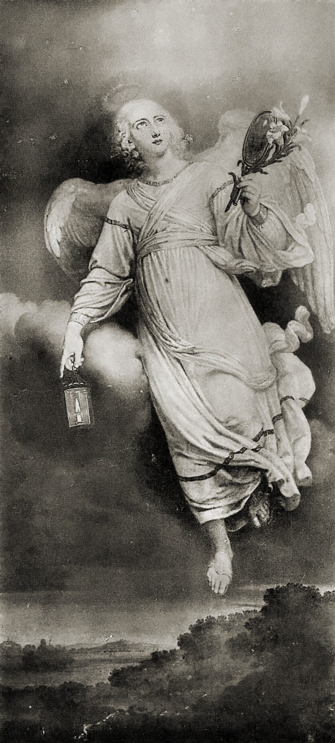 Archangel Gavriil by Vladimir Borovikovsky, hand-painted cultural oil painting reproduction on canvas