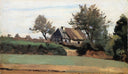 Archicourt, Near Arras by Camille Corot — rural oil painting wall art, Realism
