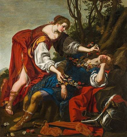 Rinaldo and Armida - Jacopo Vignali