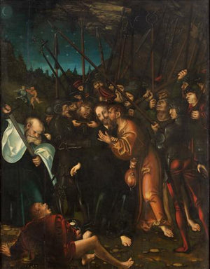 Arrest of Christ - Lucas Cranach the Elder