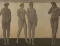 Artemis by Vilhelm Hammershoi — hand-painted cultural oil painting reproduction on canvas