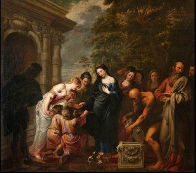 Artemisia by Erasmus Quellinus the Younger — oil painting reproduction