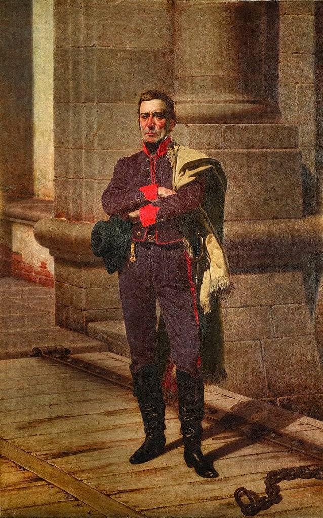 Artigas En La Puerta De La Ciudadela by Juan Manuel Blanes — hand-painted portrait oil painting reproduction on canvas