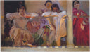 Artist's Patio, Cafe Novedades, Seville by Joaquín Sorolla — male oil painting wall art, Impressionism