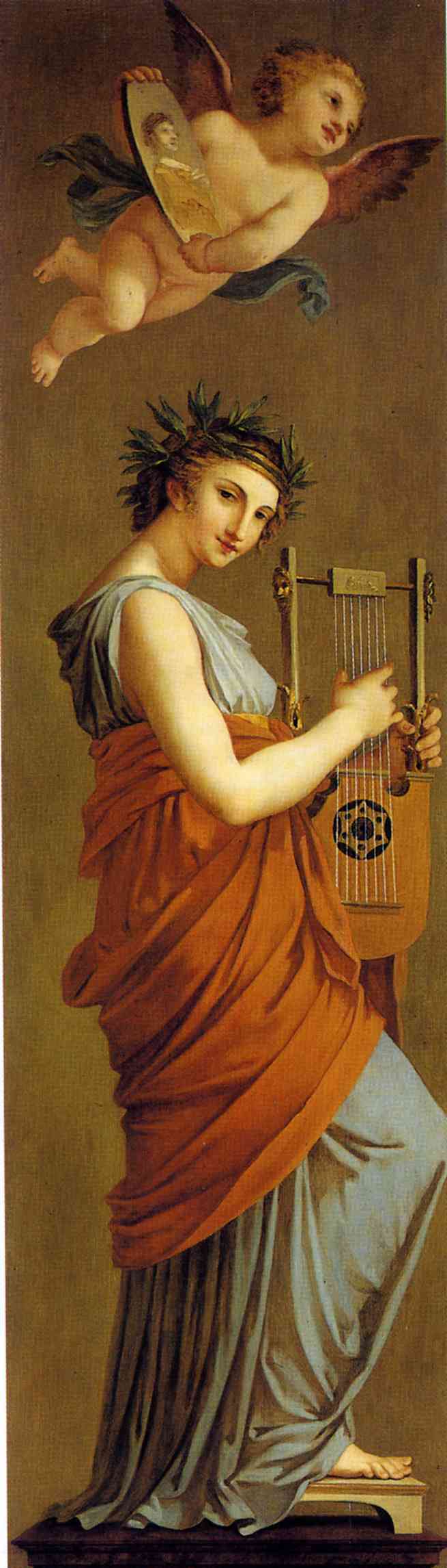 Arts, Wealth, Pleasure and Philosophy: Arts by Pierre-Paul Prud'hon, hand-painted cultural oil painting reproduction on canvas