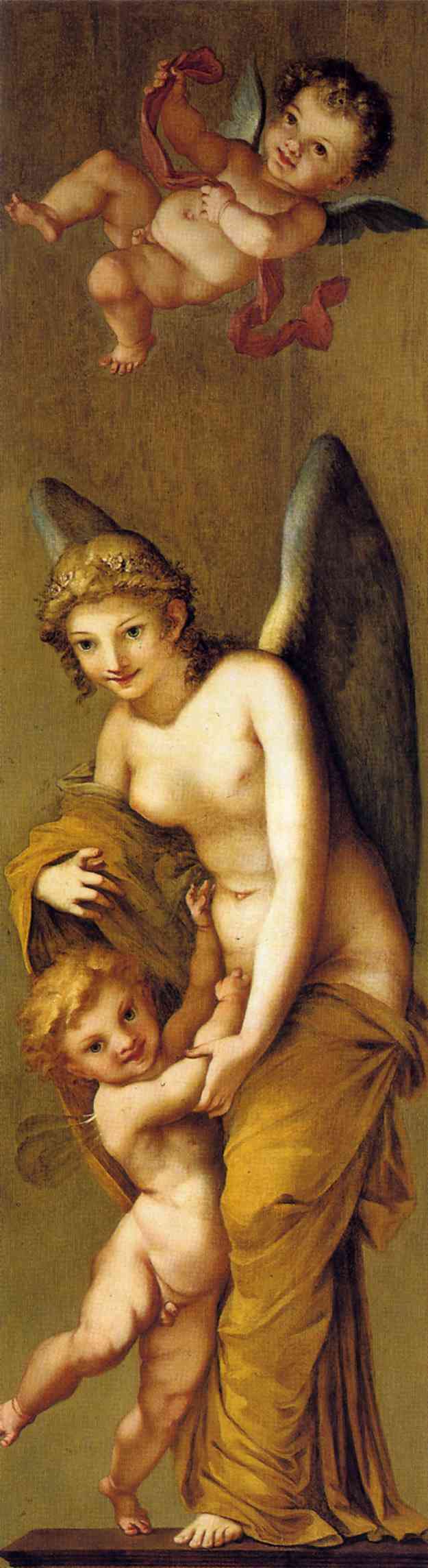 Arts, Wealth, Pleasure and Philosophy: Pleasure by Pierre-Paul Prud'hon, hand-painted cultural oil painting reproduction on canvas