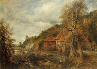 Arundel Mill and Castle by John Constable — hand-painted botanical oil painting reproduction on canvas