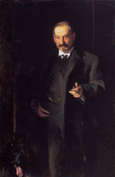 Asher Wertheime by John Singer Sargent — male oil painting wall art, Realism