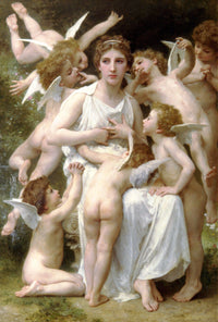 Assault by William-Adolphe Bouguereau — hand-painted cultural oil painting reproduction on canvas